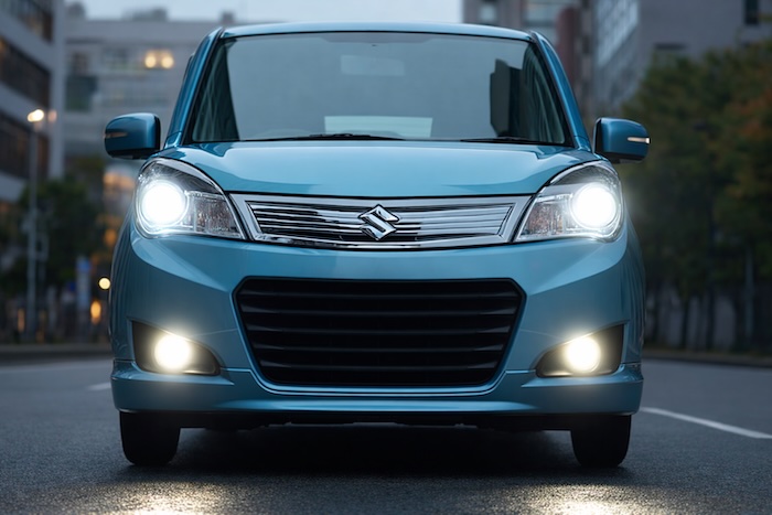 H4バルブのソリオ