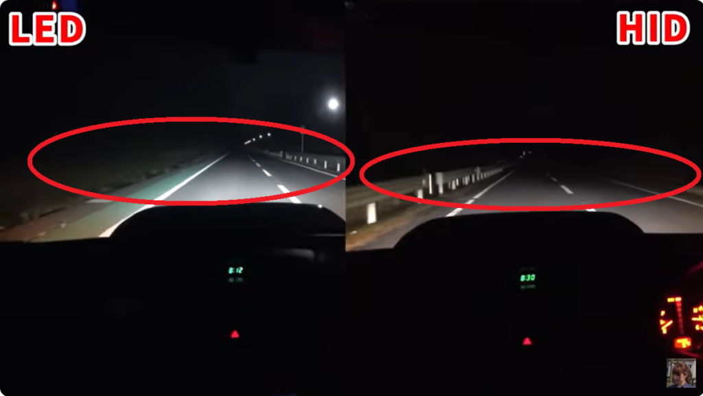 LEDヘッドライトのメリット