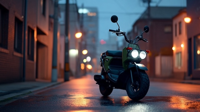 LEDヘッドライトのズーマー