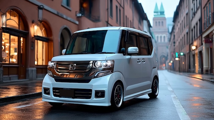 街中のJB2系Nboxカスタム