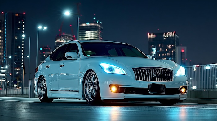 バルブサイズがD2SのY51フーガ