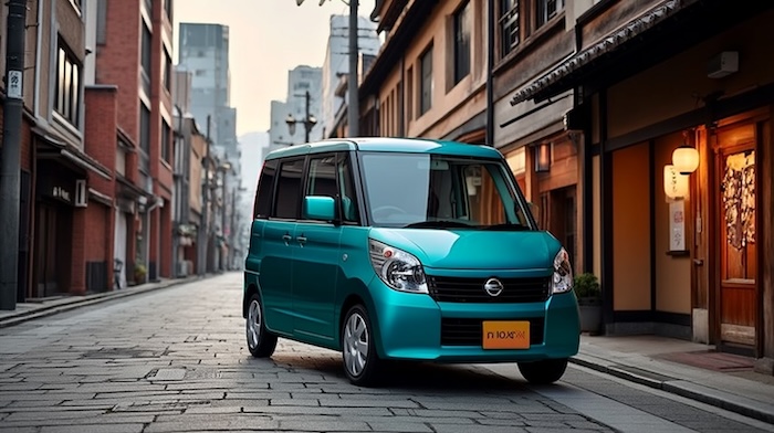 街中のルークス