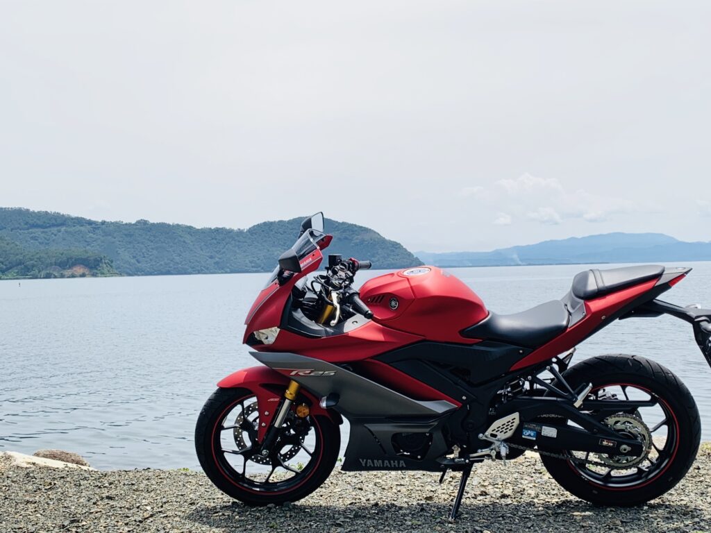 YZF-R25でビワイチ