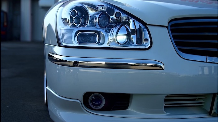 プロジェクターフォグランプの50シーマ