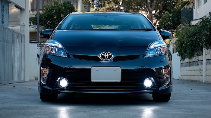 プロジェクターフォグランプの30プリウス