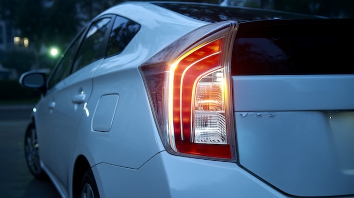 プリウスのテールランプ