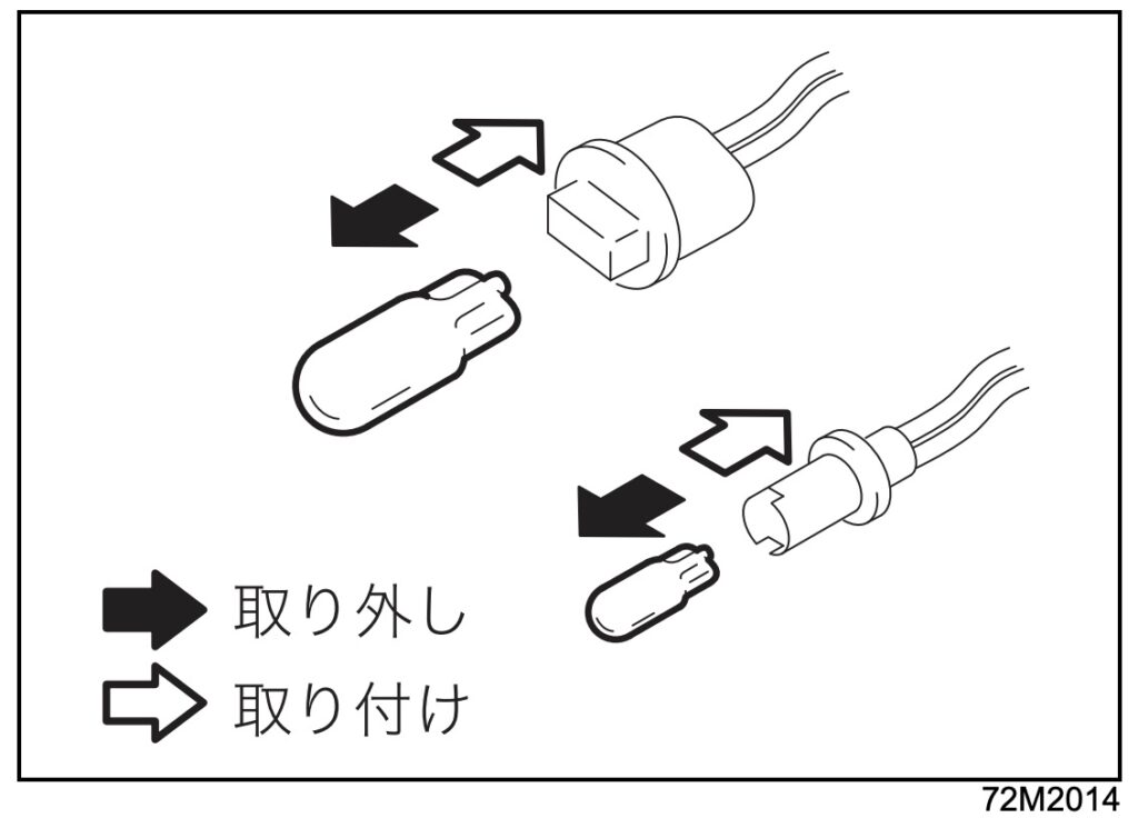 ワゴンRバックランプ交換2