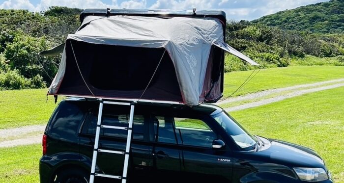 ルーフテントの装着イメージ