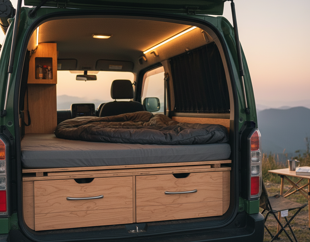 寝床の広さと快適性を確保する