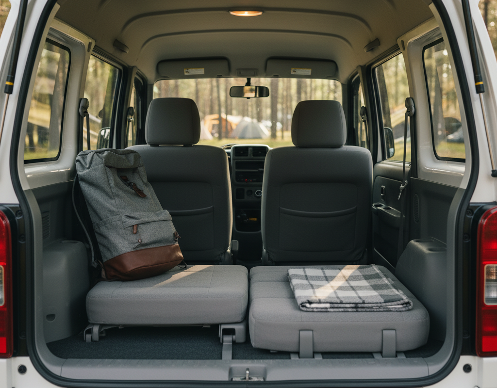 【重要】自作で軽バンをキャンピングカーにする際の注意点と車検の条件