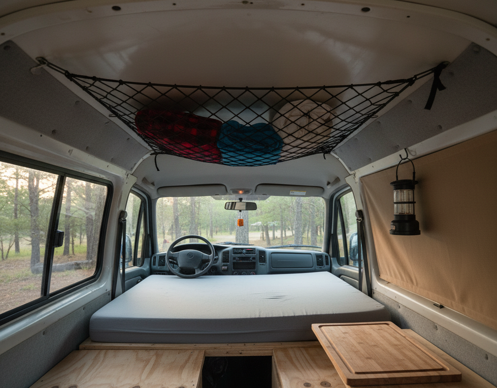 縦の空間を活かして収納を工夫する