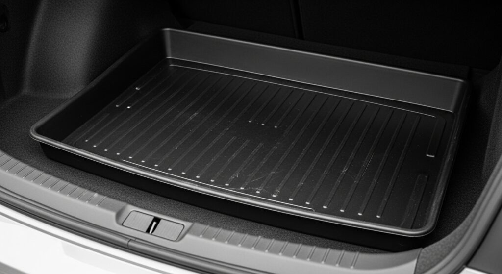 ラゲッジトレーの使用イメージ