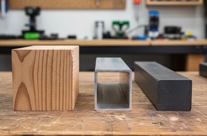 自作で使うフレームの素材