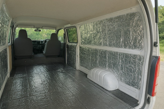 キャンピングカー 断熱材