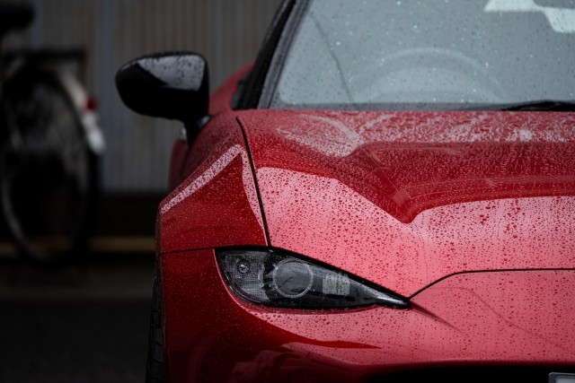 カーコーティングを施行した車