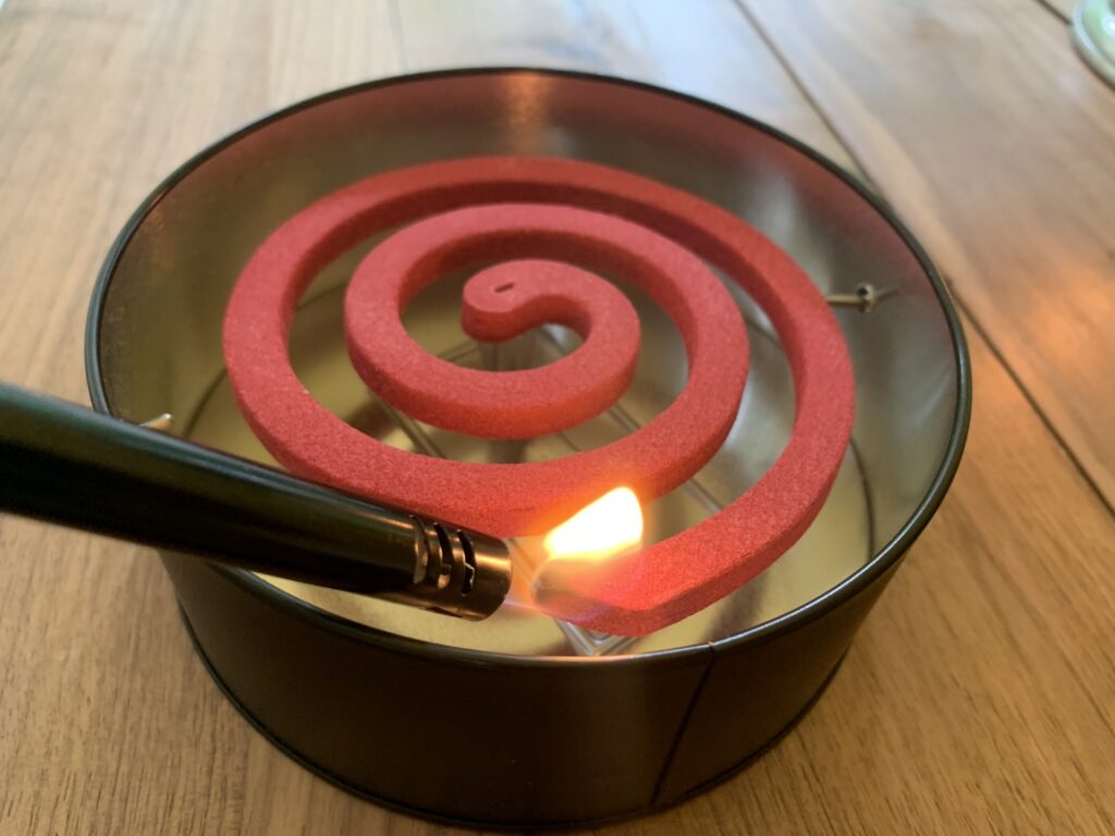 害獣除け線香のイメージ