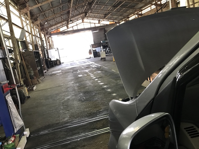 ユーザー車検を受けている軽自動車