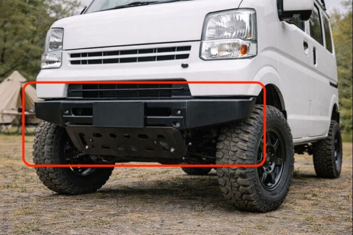 スキッドプレートのイメージ(車両はエブリィとは異なります)