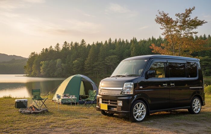 エブリィはキャンプ・車中泊に最適!おすすめカスタムを徹底解説_アイキャッチ