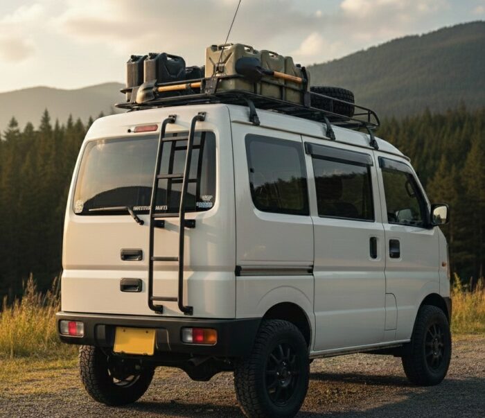 リアラダーのイメージ（軽バン）