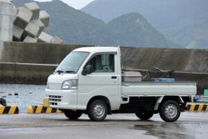 港の軽トラック