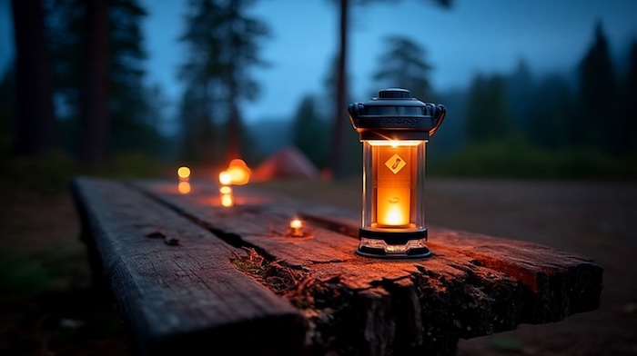 小型のLEDランタン