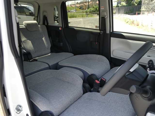 フルフラットシートのイメージ(画像はソリオとは異なります)