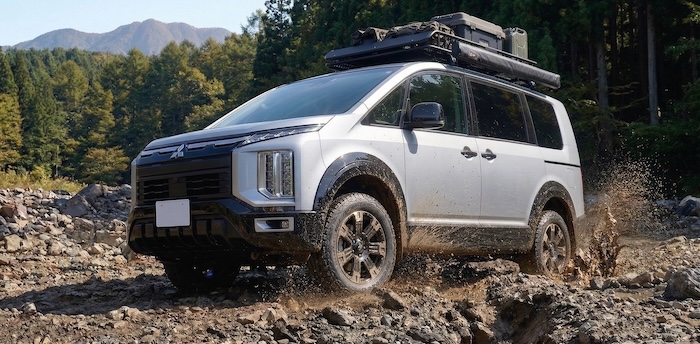 悪路走破性に優れたデリカD:5