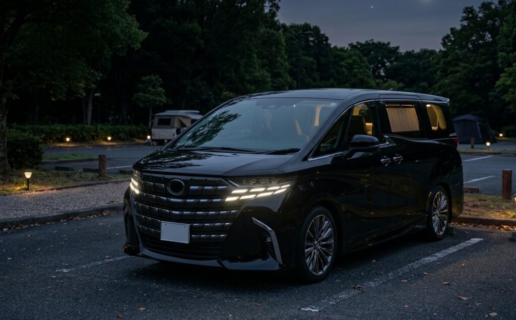 アルファードで上質な車中泊を！フルフラットのやり方や7人乗り・8人乗り別のポイントなどを解説_アイキャッチ