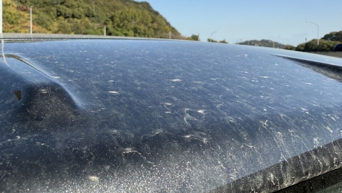 黄砂汚れのイメージ