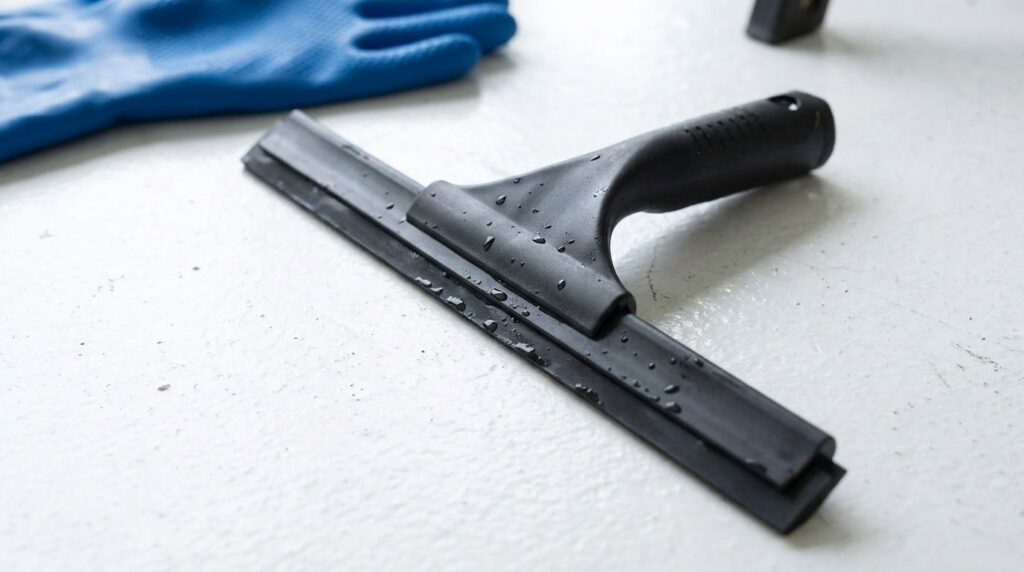 洗車に使用する水切りワイパーのイメージ