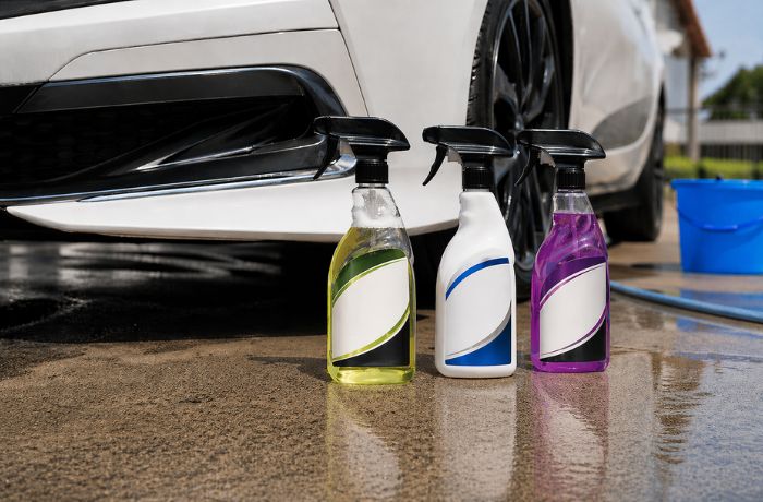 手洗い洗車にあると便利な汚れ別専用クリーナー