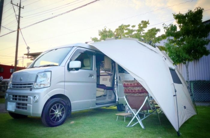 軽バンベースのキャンピングカー
