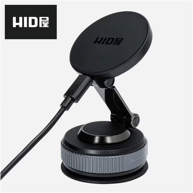 HID屋マグネット式スマホホルダーワイヤレス充電の商品イメージ